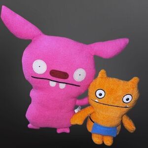 Hasbro UGLYDOLLS Pugly & Wage UGLY DOLLS 8"